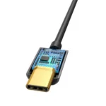 ⁦מתאם מ-USB-C לחיבור 3.5 מ”מ Baseus שחור⁩ – תמונה ⁦5⁩