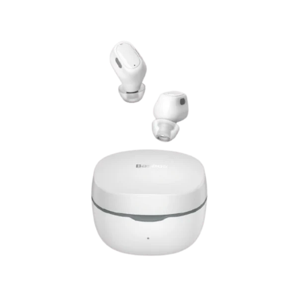 אוזניות בלוטות' בצבע לבן מדגם Baseus TWS WM01 true wireless