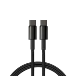⁦כבל BASEUS CABLE USB-C TYPE-C PD בצבע שחור⁩ – תמונה ⁦2⁩