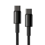 ⁦כבל BASEUS CABLE USB-C TYPE-C PD בצבע שחור⁩ – תמונה ⁦4⁩