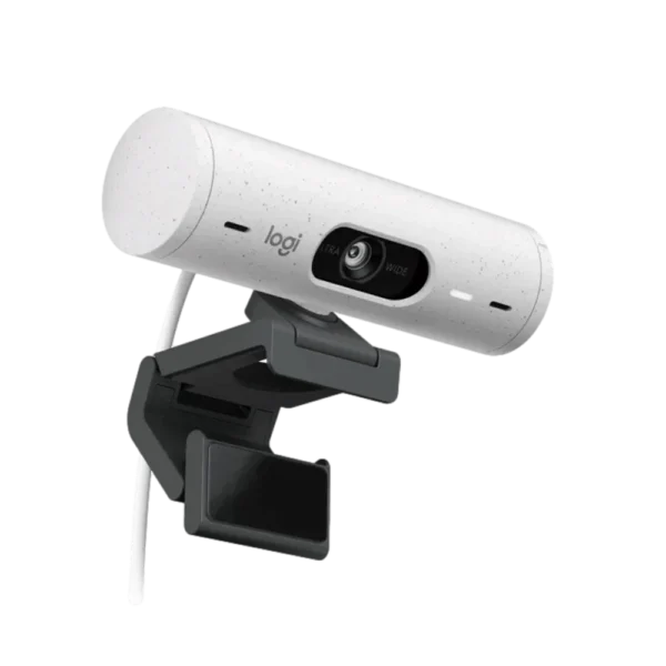 מצלמת רשת  Logitech BRIO 500 – צבע לבן