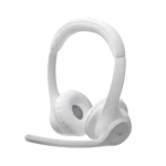 ⁦אוזניות אלחוטית ZONE 300 בצבע OFF-WHITE מבית LOGITECH⁩ – תמונה ⁦4⁩