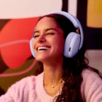 ⁦אוזניות אלחוטיות דגם G325 בצבע סגול לילך מבית LOGITECH⁩ – תמונה ⁦5⁩
