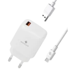 ⁦מטען קיר דגם MWC18Q בצבע לבן מבית MIRACASE⁩ – תמונה ⁦2⁩
