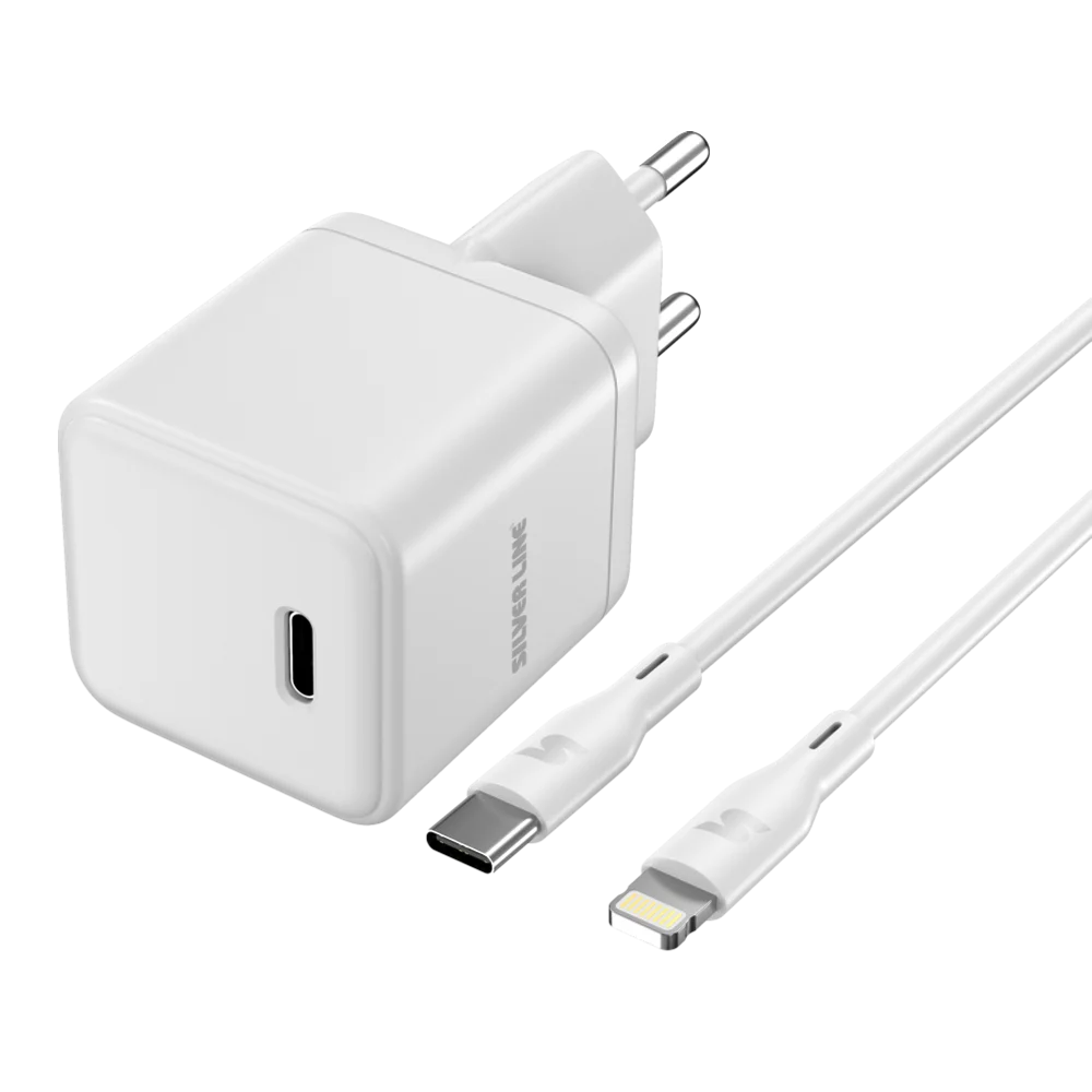 99213-003-33-1 מטען USB-C לקיר 30W דגם SWC30N מבית SILVERLINE – תמונה 1