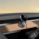 ⁦מעמד טעינה מגנטי אלחוטי לרכב דגם MMDM75 מבית MIRACASE⁩ – תמונה ⁦2⁩