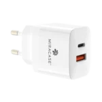 ⁦מטען מהיר PD+QC MWC18PQ 18W צבע לבן⁩ – תמונה ⁦3⁩