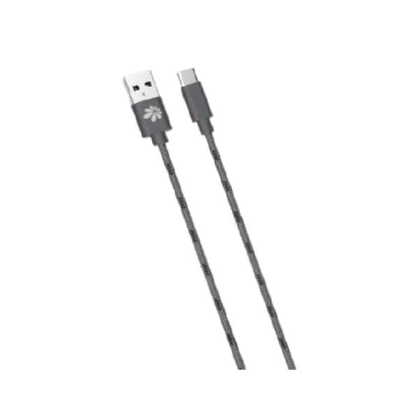 כבל שזור MIRACASE MBTC120 Type C אפור
