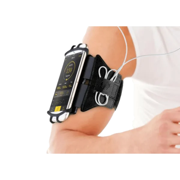 רצועת ספורט אוניברסלית MIRACAS EMP-8128 ARMBAND שחור