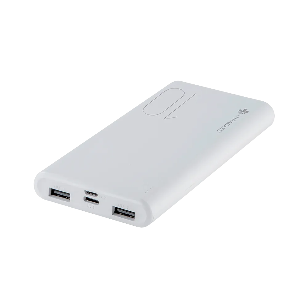 99215-800-21 סוללה ניידת חיצונית בקיבולת 10000mAh MIRACASE – תמונה 1