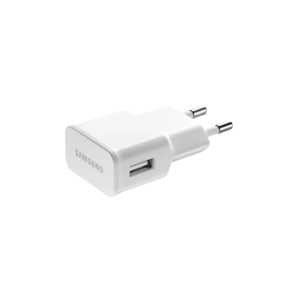 מטען קיר דגם Travel 5V 2.0A מקורי הכולל כבל USB TYPE-C בעל הספק של עד כ-15W בצבע לבן