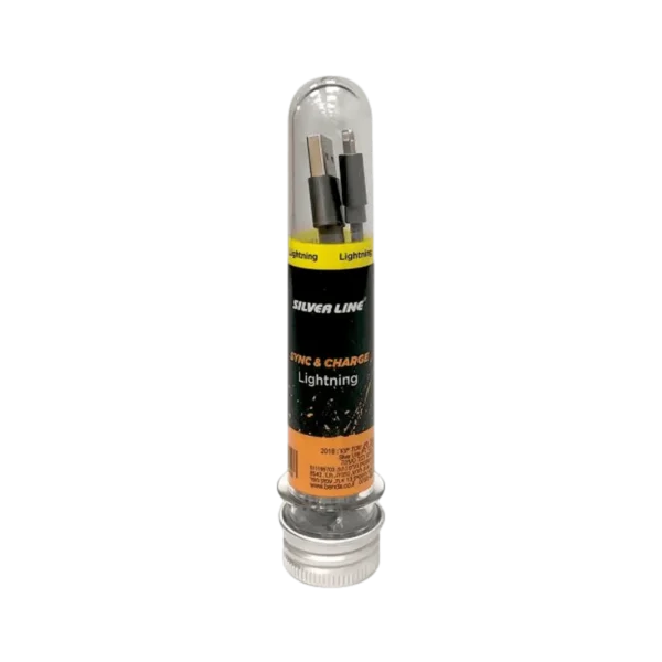 כבל מבחנה SILVER LINE Lightning
