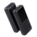 סוללת טעינה 2 כבלים מובנים JP312-20000mAh 22.5W שחור JOWAY