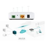 ⁦טרימנל TL-XZ000-G7 1P GIGA GPON⁩ – תמונה ⁦2⁩