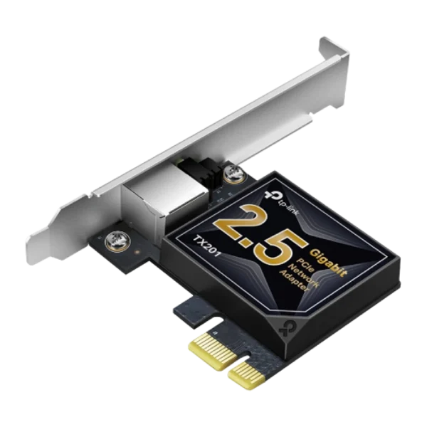כרטיס רשת ‏G‏2.5 ‏PCIe‏ ‏TX201‎ מבית TP-LINK