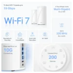 ⁦(2 יחידות) DECO BE85 BE19000 מבית TP-LINK⁩ – תמונה ⁦3⁩
