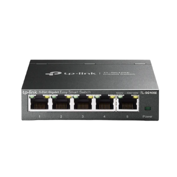 TL-SG105E 5-Port Gigabit Switch מבית TP-LINK