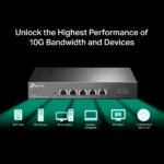 ⁦TL-SX105 5-Port 10G Switch מבית TP-LINK⁩ – תמונה ⁦3⁩