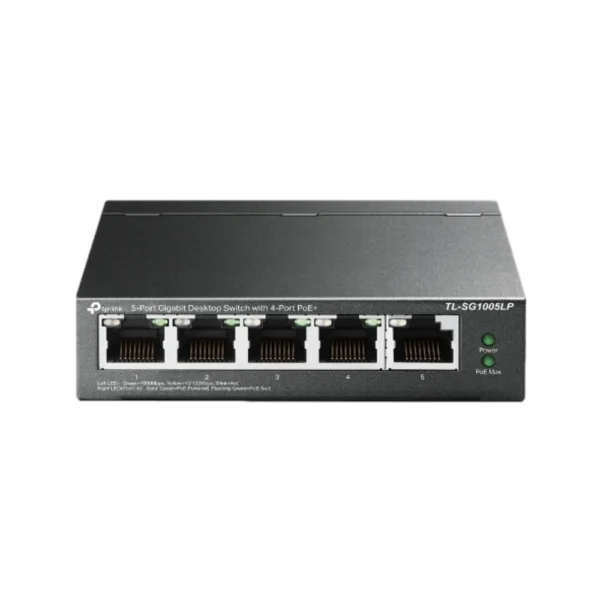 מתג SG1005LP 4POE+ 40W GIGA