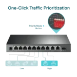 ⁦SG1210MP 10-Port Gigabit Switch מבית TP-LINK⁩ – תמונה ⁦4⁩