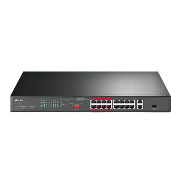 +TL-SL1218P Switch with 16-Port PoE מבית TP-LINK