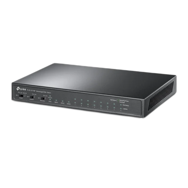 TL-SL1311MP 8-Port PoE+ Switch מבית TP-LINK