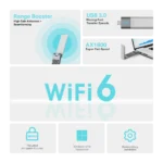 ⁦‏Archer TX20UH AX1800 USB מבית TP-LINK⁩ – תמונה ⁦4⁩