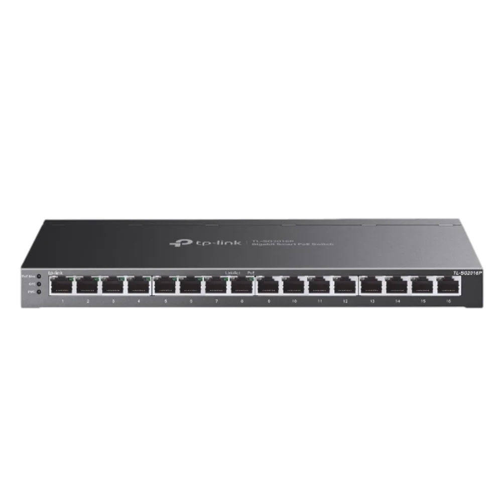 99360-201-60 מתג מתכת שולחני L-SG2016P GIGA 8POE + 8POE+ 120W – תמונה 1