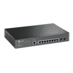 ⁦מתג גיגה T2500G-10TS L2 8P+SFP⁩ – תמונה ⁦2⁩