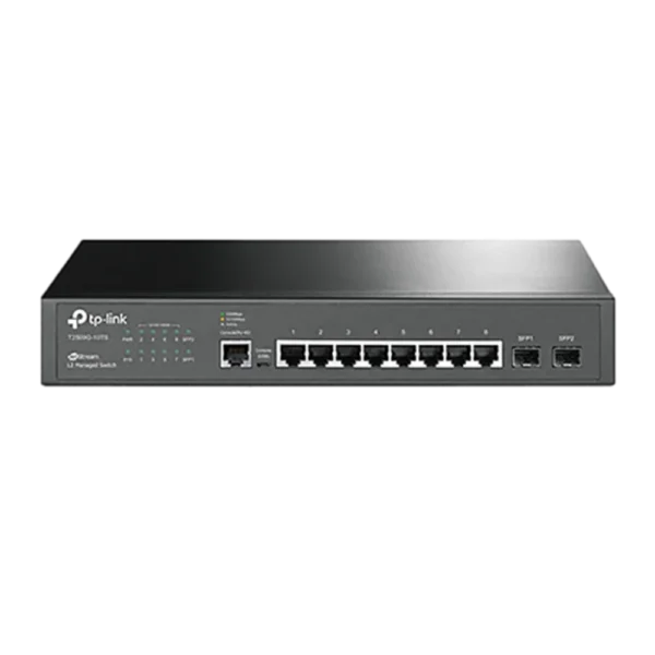 מתג גיגה T2500G-10TS L2 8P+SFP