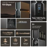 ⁦נתב Archer BE800 BE19000 WI-FI7 מבית TP-LINK⁩ – תמונה ⁦4⁩