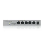 ⁦מתג מתכתי 5 פורטים 2.5G ‏‎ MG-105‎‏‏‏‏Zyxel⁩ – תמונה ⁦3⁩