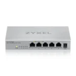 ⁦מתג מתכתי 5 פורטים 2.5G ‏‎ MG-105‎‏‏‏‏Zyxel⁩ – תמונה ⁦4⁩