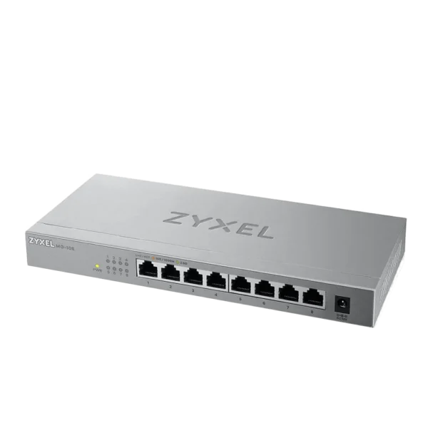 מתג מתכתי 8 פורטים 2.5G ‏‎ MG-108‎‏‏‏‏Zyxel
