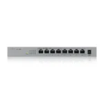 ⁦מתג מתכתי 8 פורטים 2.5G ‏‎ MG-108‎‏‏‏‏Zyxel⁩ – תמונה ⁦3⁩