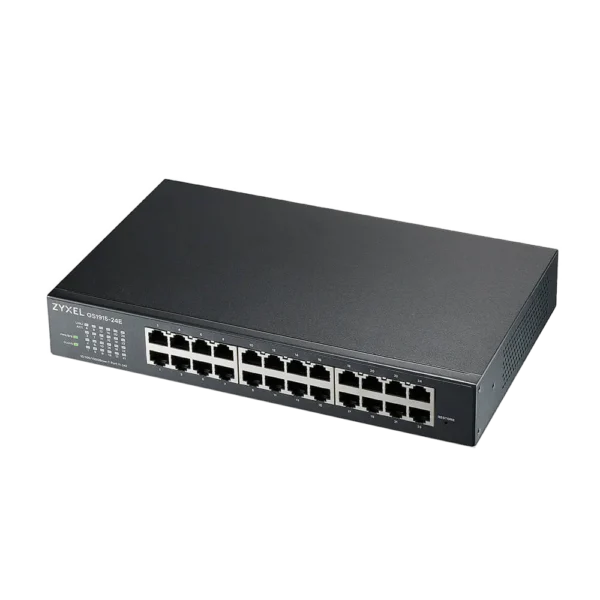 מתג מנוהל 24 פורטים ‎‏GS1915 – 24EP ‏Zyxel