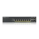 ⁦מתג מנוהל 10 פורטים ‏Zyxel GS1920-8HPV2‎⁩ – תמונה ⁦2⁩