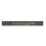 ⁦מתג מנוהל 28 פורטים +Zyxel GS1920-24HPv2 PoE⁩ – תמונה ⁦3⁩
