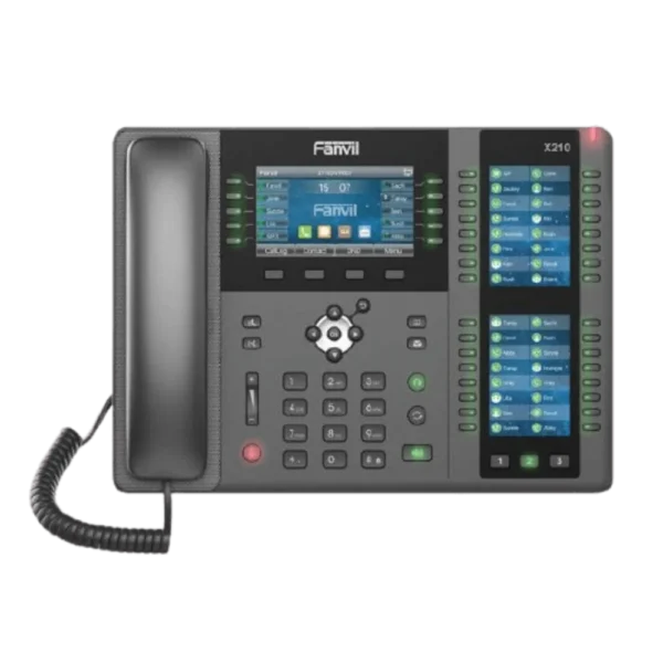 טלפון מנהלים IP מתקדם לעסקים FANVIL X210