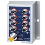 ⁦Planet ISW-808PT-M12A – מתג ניהולי תעשייתי⁩ – תמונה ⁦3⁩