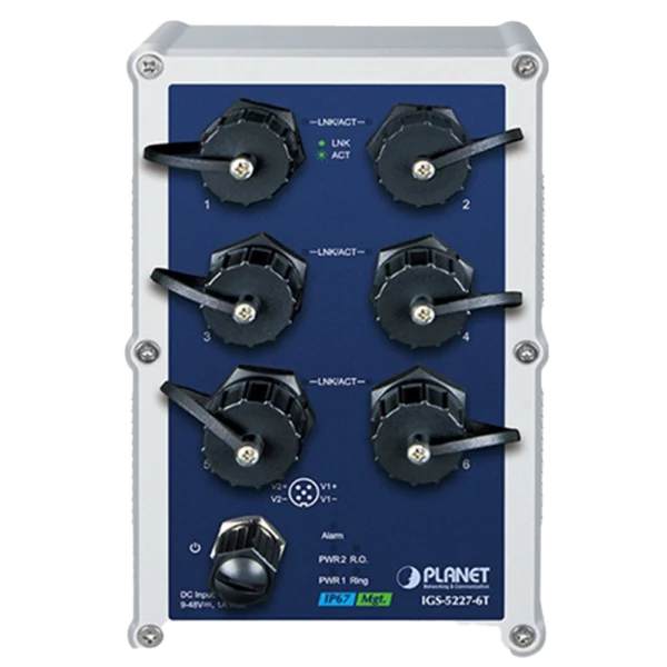 Planet IGS-5227-6T – מתג ניהולי תעשייתי