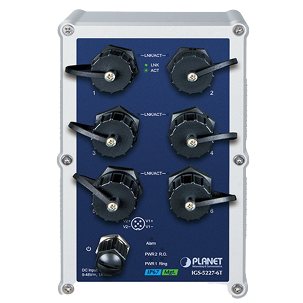 Planet IGS-5227-6T – מתג מוקשח לאתגרים תעשייתיים
