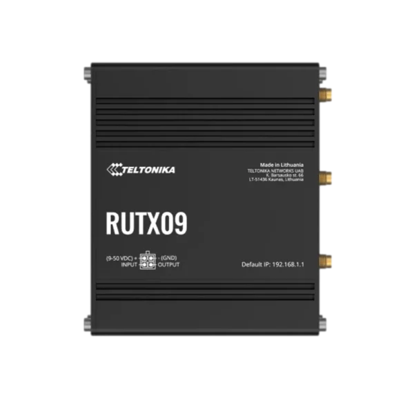 נתב סלולרי תעשייתי RUTX09 מבית TELTONIKA