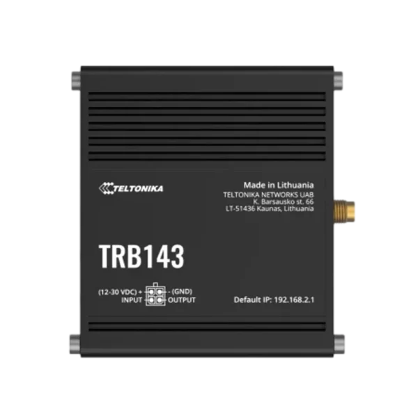 TRB143 LTE Cat 4 GATEWAY מבית TELTONIKA