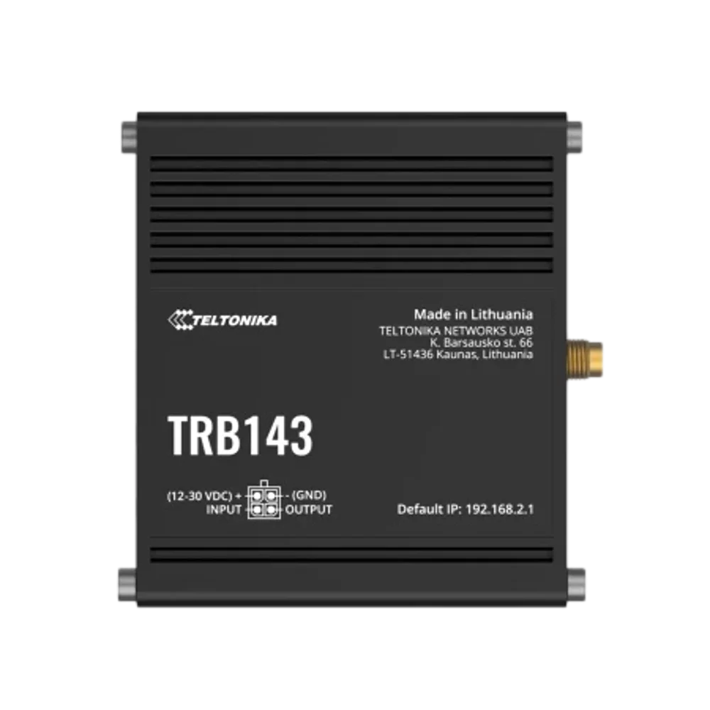 99560-143-00_1 TRB143 LTE Cat 4 GATEWAY מבית TELTONIKA – תמונה 1
