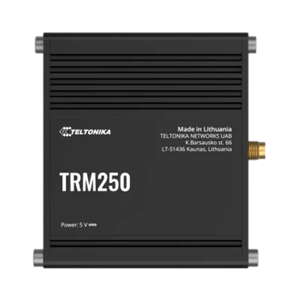 99560-250-03 מודם סלולרי תעשייתי TRM250 מבית TELTONIKA – תמונה 1