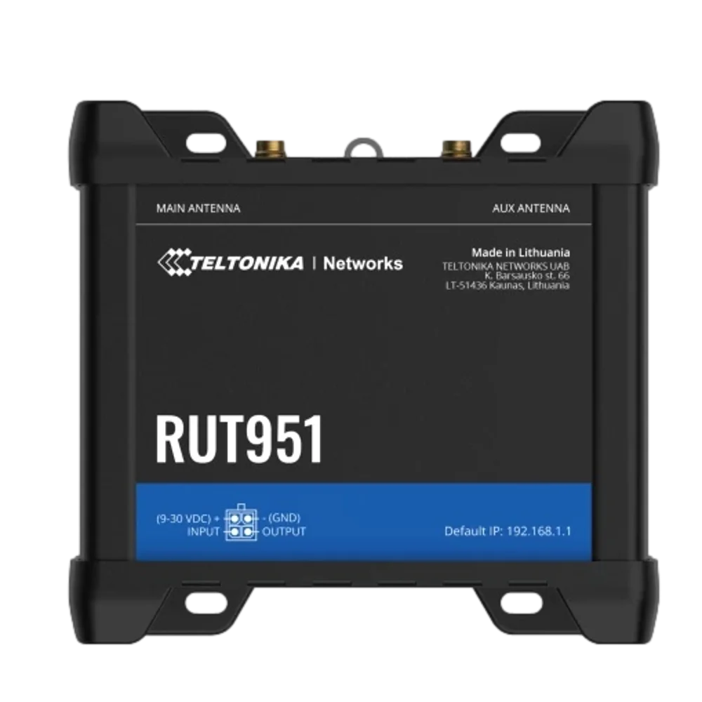 99560-951-00_1 נתב סלולרי תעשייתי RUT951 מבית TELTONIKA – תמונה 1