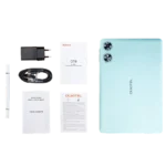 ⁦טאבלט לילדים Oukitel OT6 בצבע ירוק+כיסוי כחול⁩ – תמונה ⁦2⁩