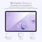 ⁦טאבלט לילדים Oukitel OT6 בצבע סגול +כיסוי ורוד⁩ – תמונה ⁦2⁩