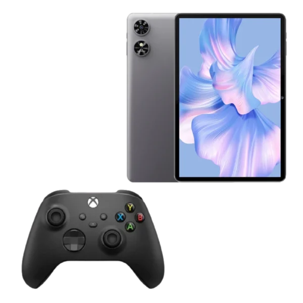 חבילה הכוללת בקר XBOX Series S | X אלחוטי צבע שחור+טאבלט OUKITEL OT6 4+64 10.1 אפור